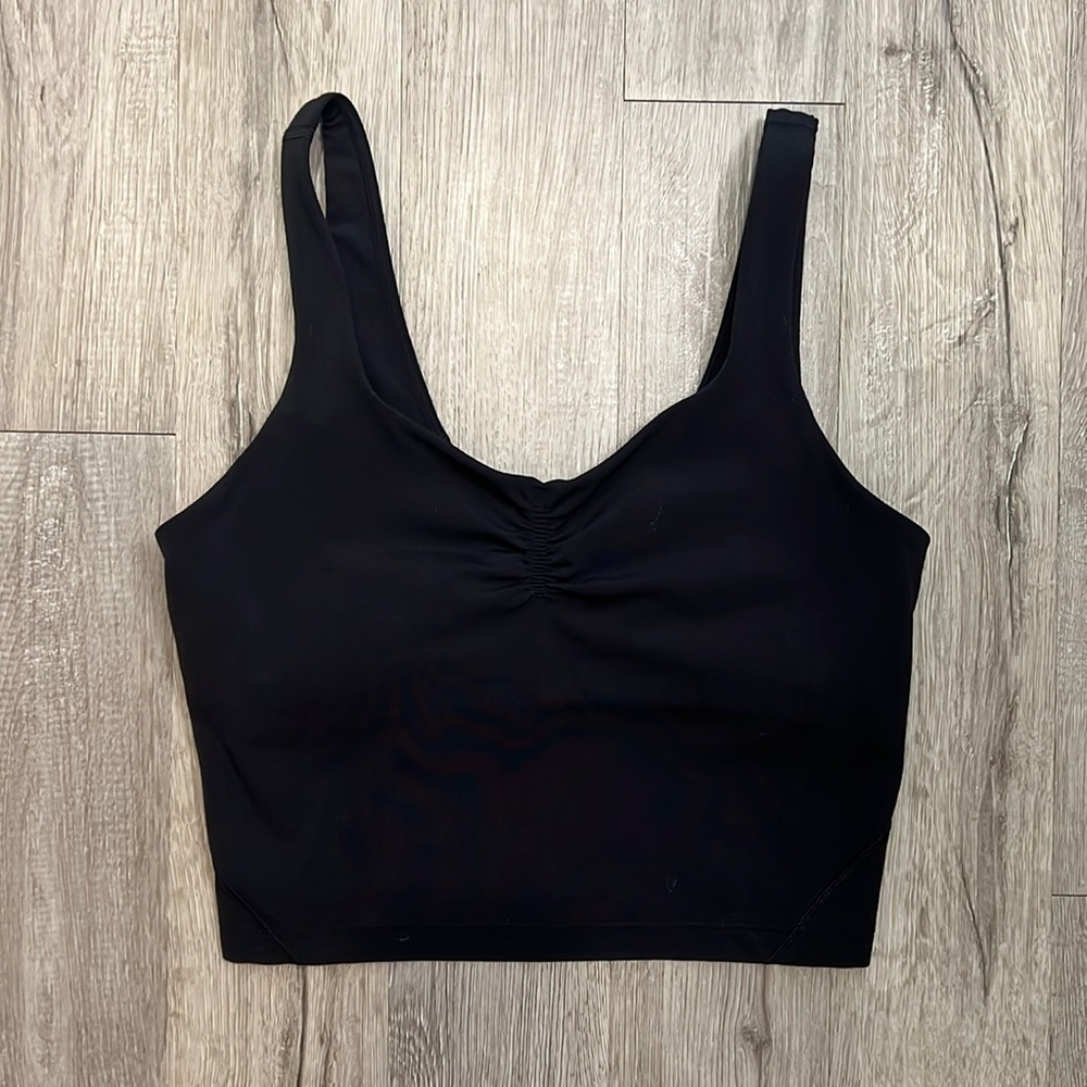 Lululemon Black Align Tank Cinched
